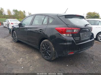 Lot #2996535284 2020 SUBARU IMPREZA 5-DOOR