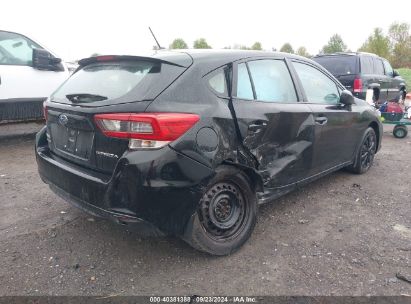 Lot #2996535284 2020 SUBARU IMPREZA 5-DOOR