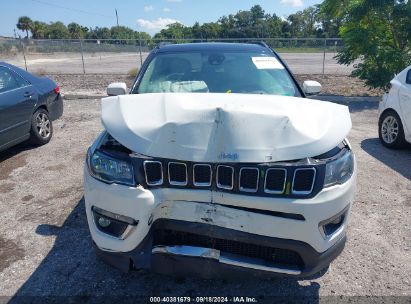 Lot #2996535282 2021 JEEP COMPASS LIMITED 4X4