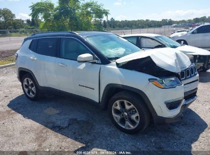 Lot #2996535282 2021 JEEP COMPASS LIMITED 4X4