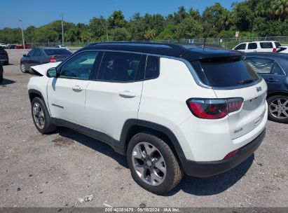 Lot #2996535282 2021 JEEP COMPASS LIMITED 4X4