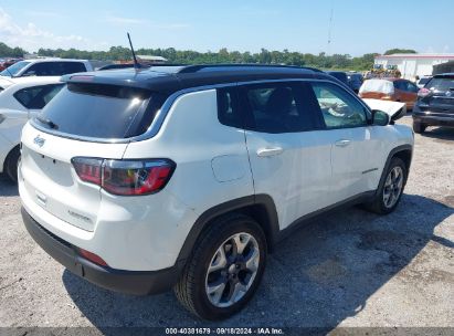 Lot #2996535282 2021 JEEP COMPASS LIMITED 4X4