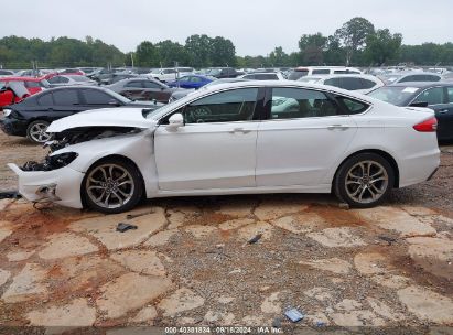 Lot #2992827560 2020 FORD FUSION HYBRID TITANIUM