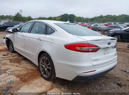 Lot #2992827560 2020 FORD FUSION HYBRID TITANIUM