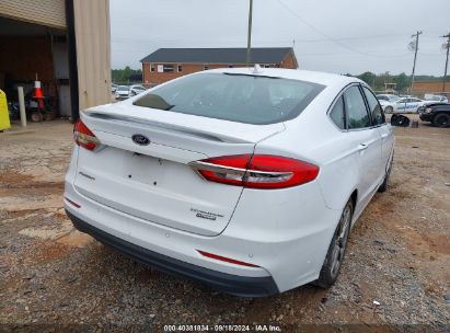 Lot #2992827560 2020 FORD FUSION HYBRID TITANIUM