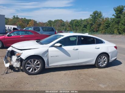 Lot #2996535286 2020 CHEVROLET MALIBU FWD LT