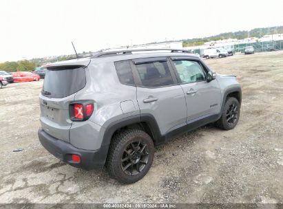 Lot #2992818221 2020 JEEP RENEGADE ALTITUDE 4X4