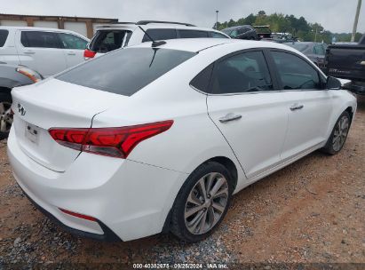 Lot #2992827544 2022 HYUNDAI ACCENT LIMITED