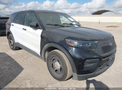 Lot #2992830759 2021 FORD POLICE INTERCEPTOR UTILITY