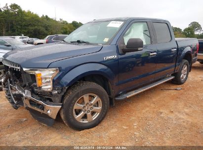 Lot #2995286641 2018 FORD F-150 XLT