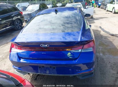 Lot #3052077238 2022 HYUNDAI ELANTRA SEL