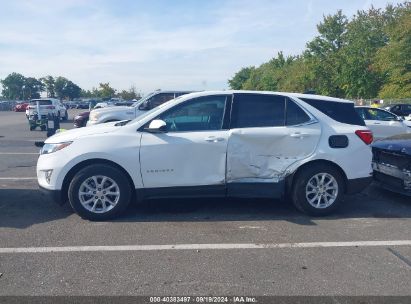 Lot #2992827436 2020 CHEVROLET EQUINOX AWD LT 1.5L TURBO