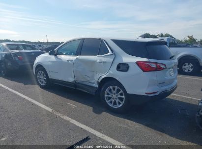 Lot #2992827436 2020 CHEVROLET EQUINOX AWD LT 1.5L TURBO