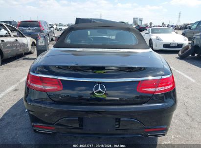 Lot #2992833652 2017 MERCEDES-BENZ S 550