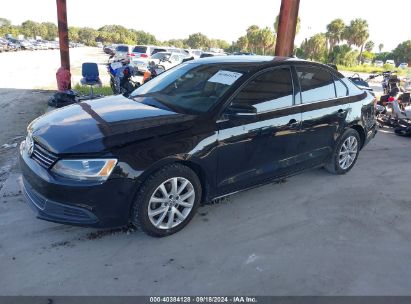 Lot #3052077235 2014 VOLKSWAGEN JETTA 1.8T SE