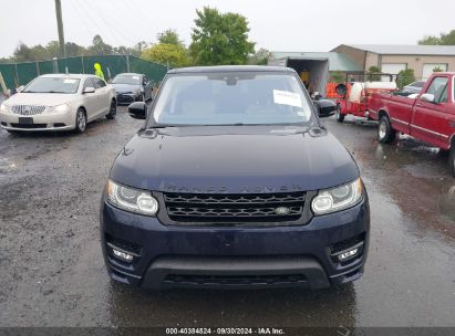 Lot #3051084779 2017 LAND ROVER RANGE ROVER SPORT 3.0L V6 SUPERCHARGED HSE DYNAMIC