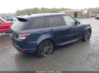 Lot #3051084779 2017 LAND ROVER RANGE ROVER SPORT 3.0L V6 SUPERCHARGED HSE DYNAMIC