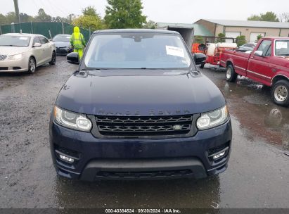 Lot #3051084779 2017 LAND ROVER RANGE ROVER SPORT 3.0L V6 SUPERCHARGED HSE DYNAMIC