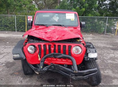 Lot #2992827434 2020 JEEP WRANGLER UNLIMITED SPORT S 4X4