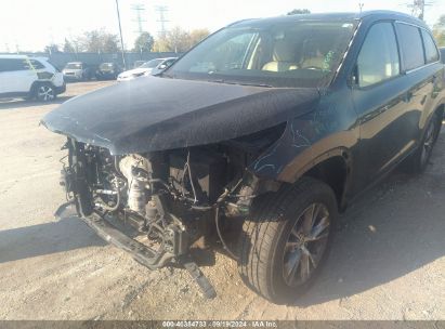 Lot #2997766113 2015 TOYOTA HIGHLANDER XLE V6