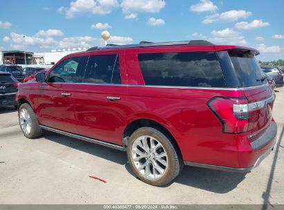 Lot #3054262469 2019 FORD EXPEDITION MAX LIMITED