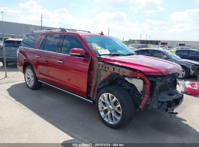 Lot #3054262469 2019 FORD EXPEDITION MAX LIMITED