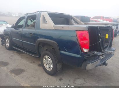 Lot #3056071670 2005 CHEVROLET AVALANCHE 1500 Z66