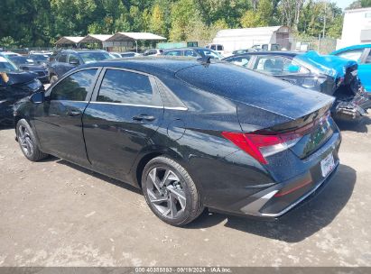 Lot #2990356972 2024 HYUNDAI ELANTRA SEL