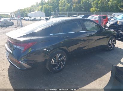 Lot #2990356972 2024 HYUNDAI ELANTRA SEL