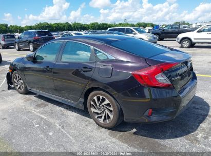 Lot #3035077810 2016 HONDA CIVIC EX