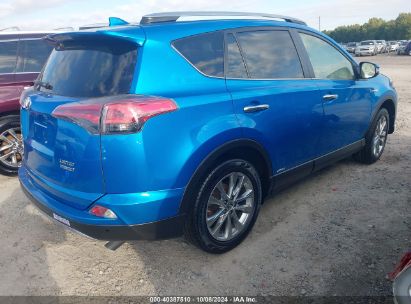 Lot #3035077806 2018 TOYOTA RAV4 HYBRID LIMITED