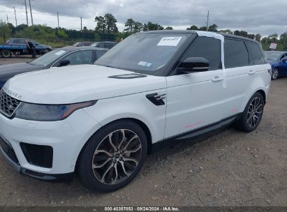 Lot #2997777900 2020 LAND ROVER RANGE ROVER SPORT HSE MHEV