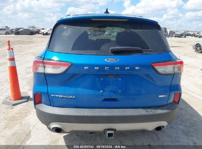 Lot #2992830748 2020 FORD ESCAPE TITANIUM