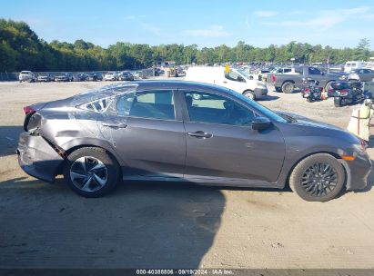 Lot #3047412044 2019 HONDA CIVIC LX