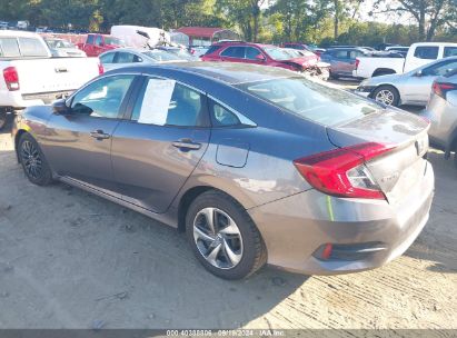 Lot #3047412044 2019 HONDA CIVIC LX