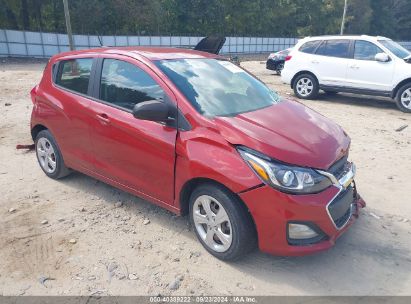 Lot #2996535246 2021 CHEVROLET SPARK FWD LS AUTOMATIC