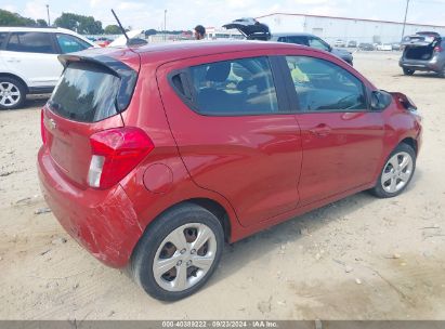 Lot #2996535246 2021 CHEVROLET SPARK FWD LS AUTOMATIC