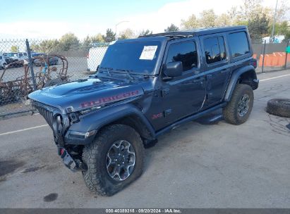 Lot #2992833647 2023 JEEP WRANGLER 4-DOOR RUBICON 4X4