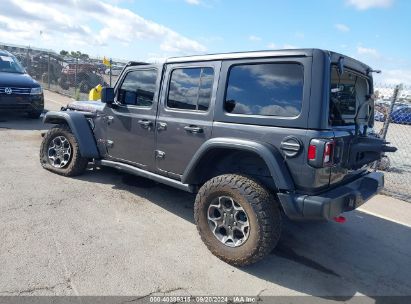 Lot #2992833647 2023 JEEP WRANGLER 4-DOOR RUBICON 4X4