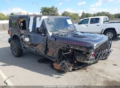 Lot #2992833647 2023 JEEP WRANGLER 4-DOOR RUBICON 4X4