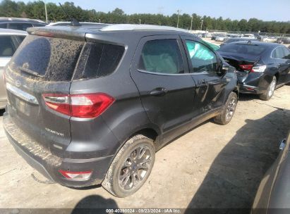 Lot #3007845485 2020 FORD ECOSPORT TITANIUM