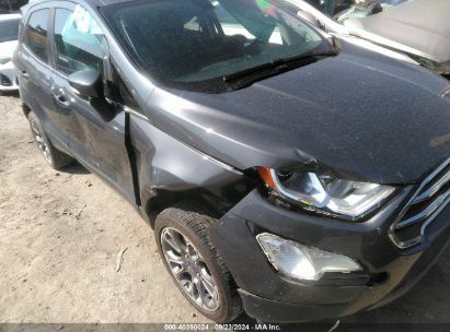 Lot #3007845485 2020 FORD ECOSPORT TITANIUM