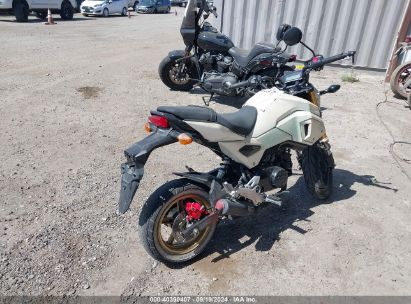 Lot #3051092539 2020 HONDA GROM 125