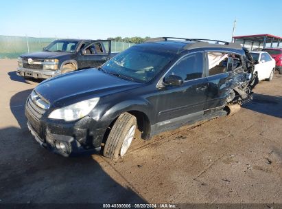 Lot #3053065044 2013 SUBARU OUTBACK 2.5I LIMITED