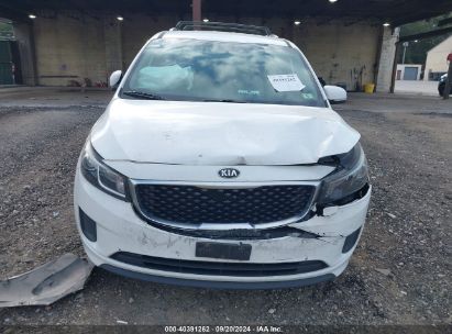 Lot #3042572100 2016 KIA SEDONA LX