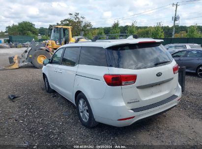 Lot #3042572100 2016 KIA SEDONA LX