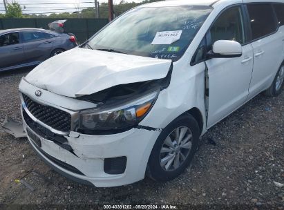 Lot #3042572100 2016 KIA SEDONA LX