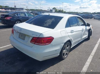 Lot #2992827377 2014 MERCEDES-BENZ E 350 4MATIC/E 350 SPORT