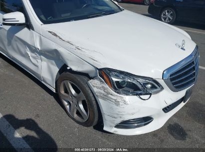 Lot #2992827377 2014 MERCEDES-BENZ E 350 4MATIC/E 350 SPORT