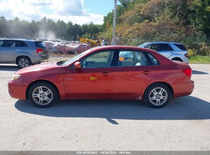 Lot #2992827371 2009 SUBARU IMPREZA 2.5I